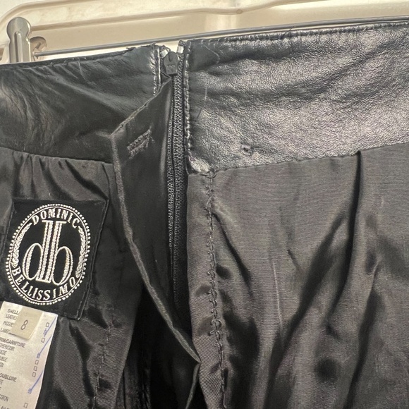 Dominic Bellissimo Leather skirt size 8 - Picture 10 of 12